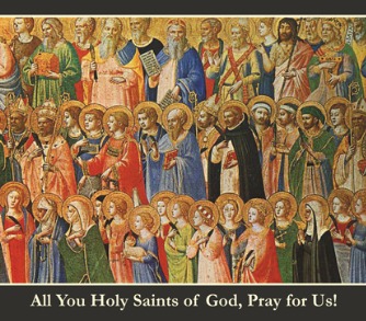 Holy Day - All Saint's Day 11/1