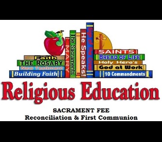 Sacrament Fee - Reconciliation & First Communion