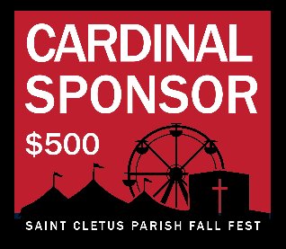 Fall Fest $500 Cardinal Sponsor