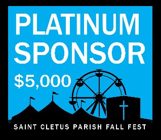 Fall Fest $5,000 Platinum Sponsor