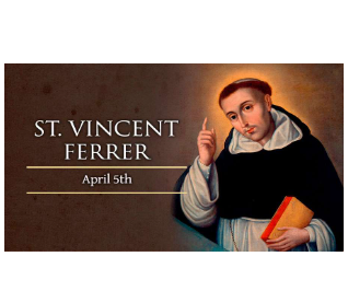 St. Vincent Ferrer Feast Day Novena