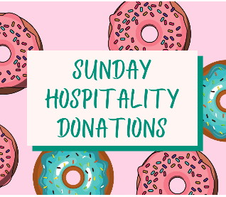 Sunday Hospitality Donations