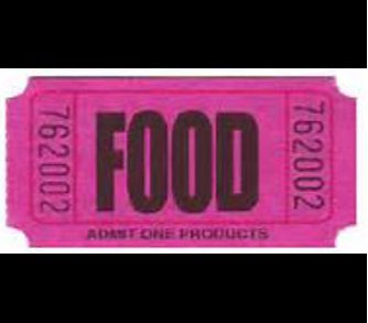 Christmas Craft Fair Food Tickets