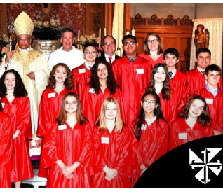 Religious Education 2025-2026 Confirmation Fee $100