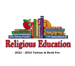 2022-2023 RE Tuition & Book Fee