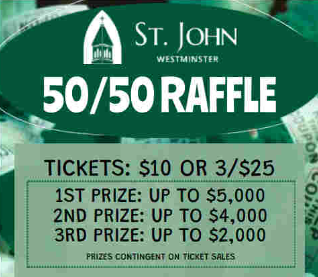 50/50 Raffle - 1 Ticket
