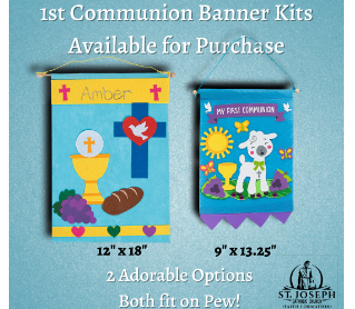 1st Communion Banner Kits Spring 2023