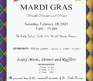 Mardi Gras Event Ticket