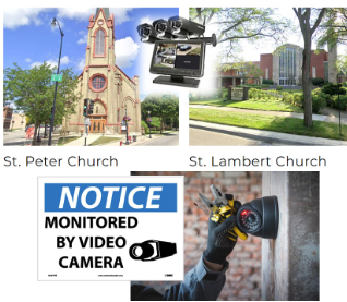 Capital Project: Parish SECURITY CAMERAS (100% for parish)