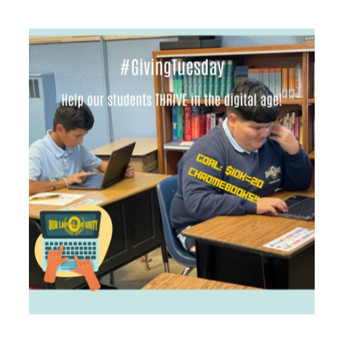 Our Lady Of Unity Catholic School Giving Tuesday 2023