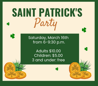 St. Patrick's Day Event - Adult Tickets