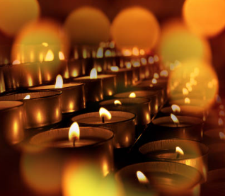 VOTIVE CANDLE - PRAYER OF LOVE & PRAISE