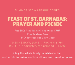  Feast Of St. Barnabas Picnic - Goodwill Donation