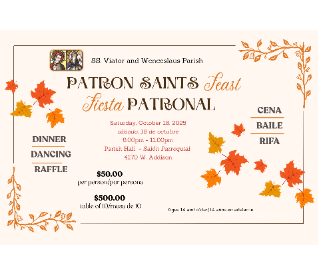 Patron Saint Banquet