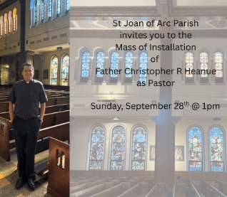 Fr. Christopher R. Heanue Installation Challenge