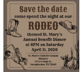 St. Mary's Annual Benefit Dinner