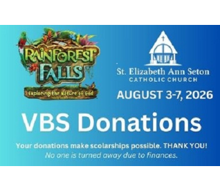 Vacation Bible School Donations