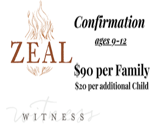 Confirmation - Zeal 2025-2026