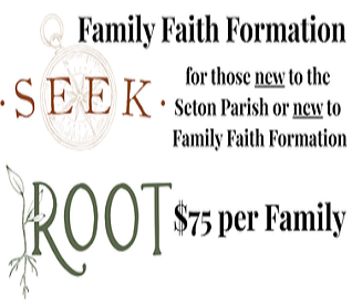 Faith Formation -  Seek & Root 2025-2026