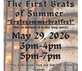 First Brats of Summer 2026