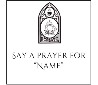 Hymnal Memorial Name Plates