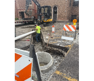 Church Parking Lot Sewer & Pipe Repair Fund