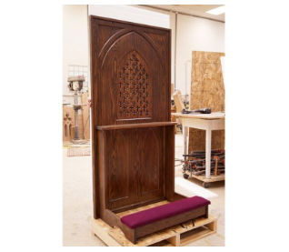 Church - Confessional Prie-Dieu Replacement 