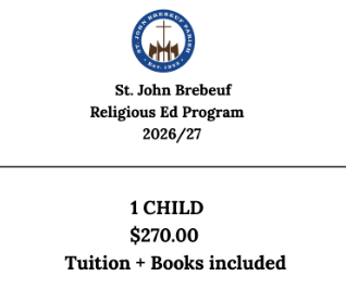 1 Child Tuition Payment