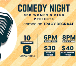 Member Pricing SPC Women's Club 2026 Comedy Night