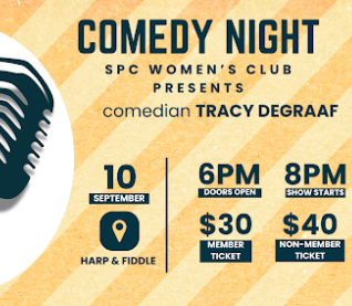 Non-Member Pricing SPC Women's Club 2026 Comedy Night