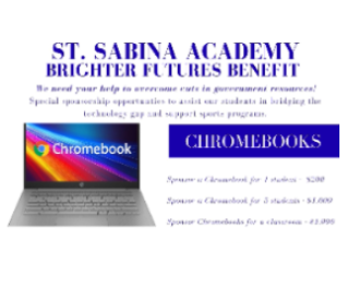 2026 Brighter Futures - SPONSOR Chromebooks for Students
